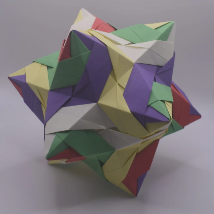 Stellated Dodecahedron by Tomoko Fuse